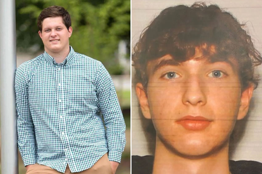 Elisjsha Dicken (left) killed Indiana mall shooter Jonathan Sapirman (right)
