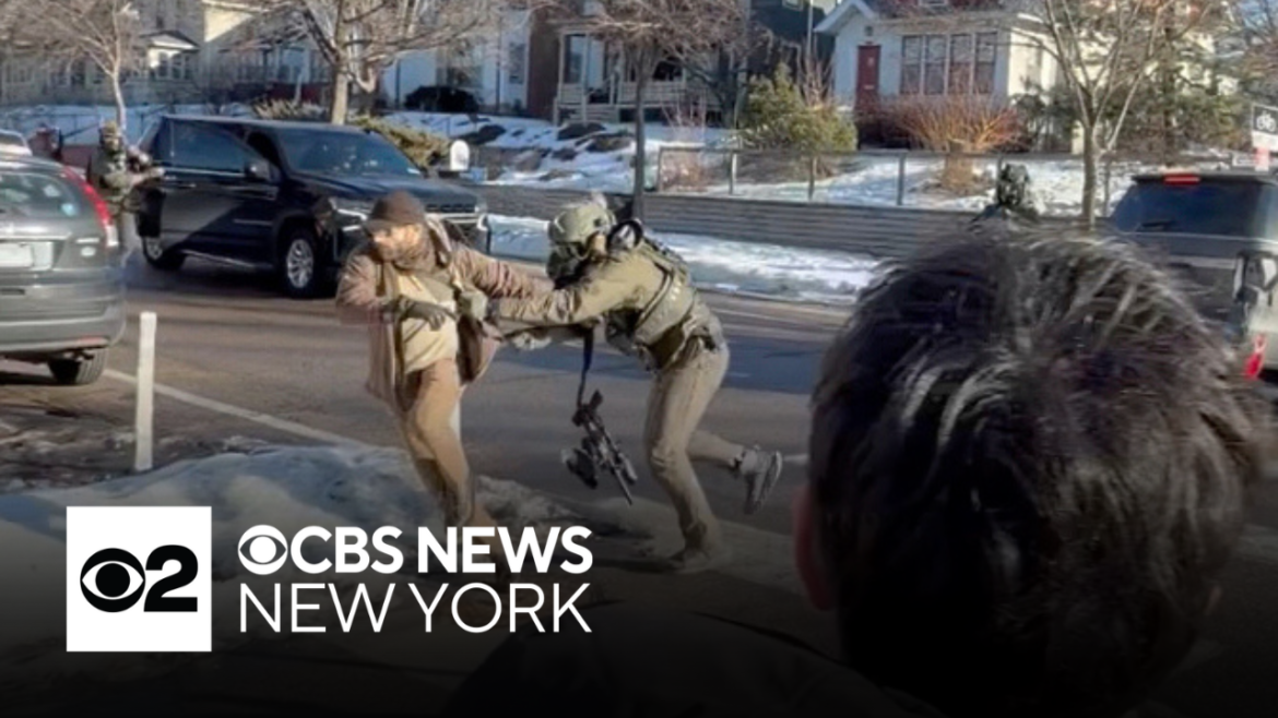 Video shows a clash between Alex Pretti and federal agents in Minneapolis more than a week before he was shot and killed.