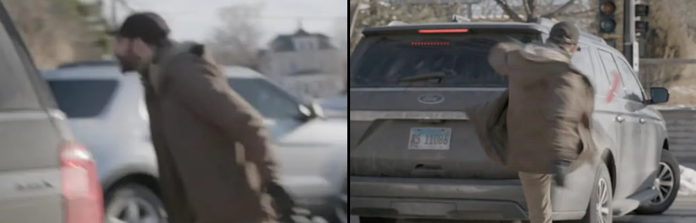 Alex Pretti appears to spit at ICE, kick out tail light in previous Minneapolis confrontation before he was shot by ICE agents